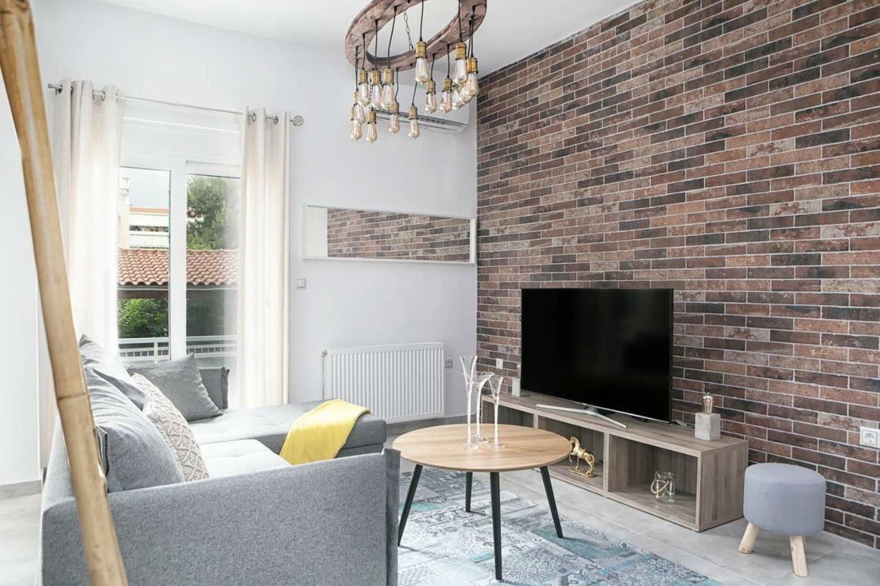 Greek Story - Amazing New 2Bed Apartment In Athene Buitenkant foto